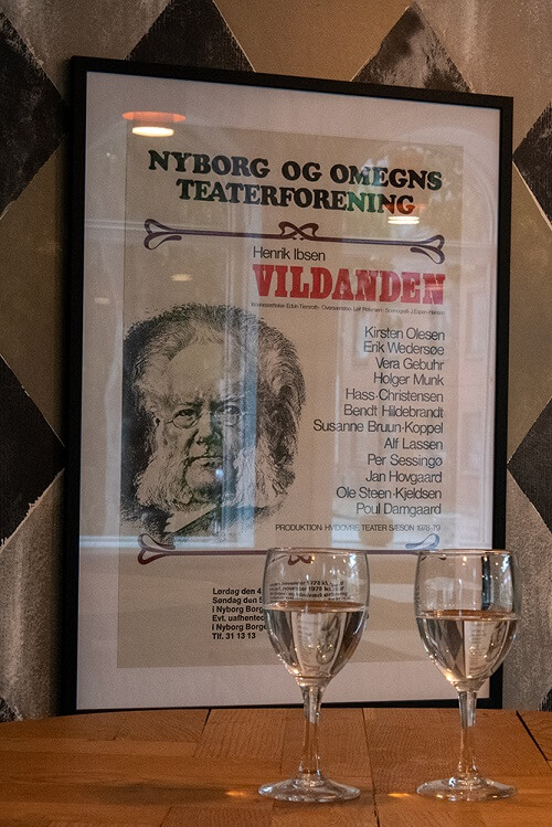 Stemning fra Bastionen vinglas